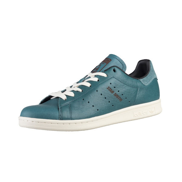 Adidas Stan Smith Vit,Blå 40 2/3