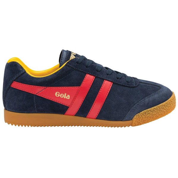 Sneakers low Gola Harrier Suede Flåde 41