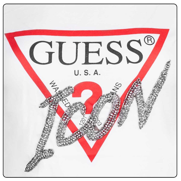 T-shirts Guess W3BI42I3Z14G011 Hvid 158 - 162 cm/XS