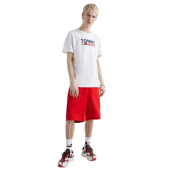 T-shirts Tommy Hilfiger DM0DM15379YBR Hvid 184 - 188 cm/XL