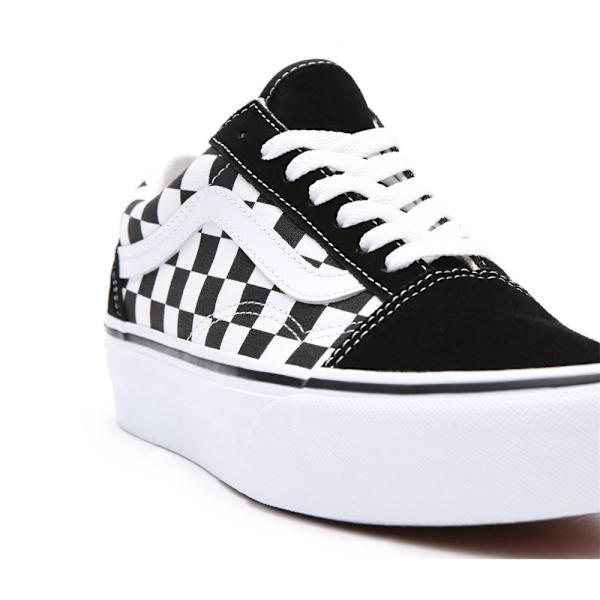 Tennisskor Vans UA Old Skool Platform Checkerboard Svarta 40