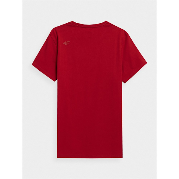 T-paidat 4F 4FAW23TTSHM087662S Punainen 179 - 182 cm/L