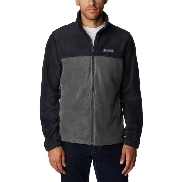 Puserot je Fleecet Columbia Steens Mountain 20 Full Zip Fleece Harmaat,Mustat 178 - 182 cm/M