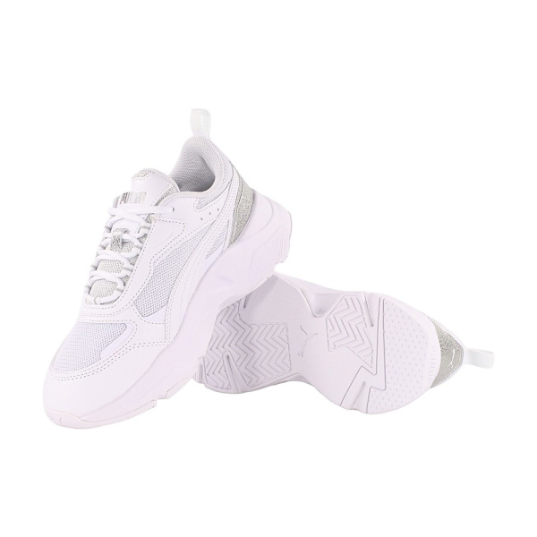 Puolikengät Puma Cassia Distressed Valkoiset 35.5