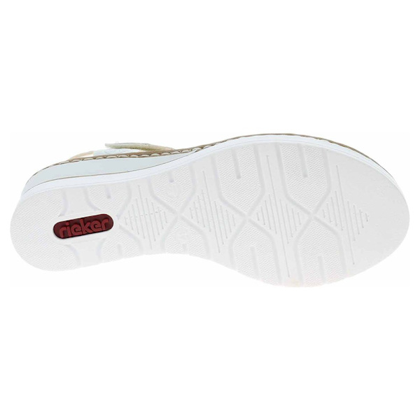 Sandaler Rieker V38G980 Vit 41