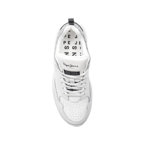 Sneakers low Pepe Jeans White Arrow Glam Hvid 36