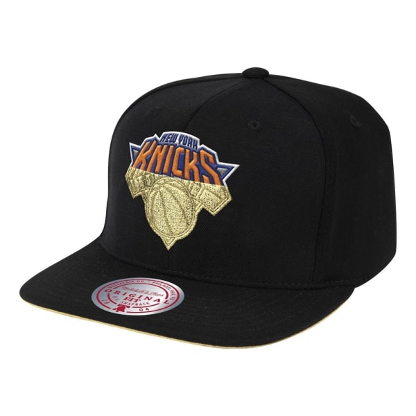 Mössar Mitchell & Ness Nba New York Knicks Svarta Produkt av avvikande storlek