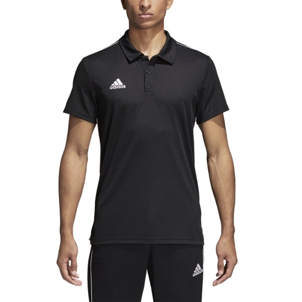 T-paidat Adidas Core 18 Polo Mustat 158 - 163 cm/XS