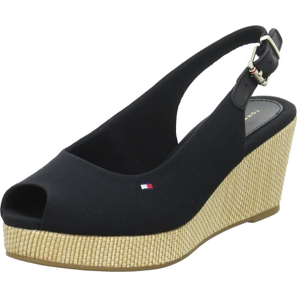 Sandaalit Tommy Hilfiger Iconic Elba Mustat 38