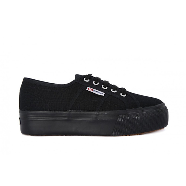 Lågskor Superga Cotu Full Black UP And Down Svarta 38