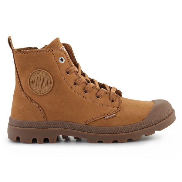 Kengät Palladium Pampa Hi Zip Apple Cinnamon Ruskeat 42.5