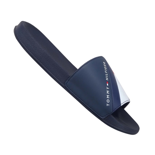 Tofflor Tommy Hilfiger Flag Pool Slide Grenade 35