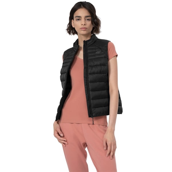 Jackor 4F TDJAF091 Svarta 162 - 165 cm/XS