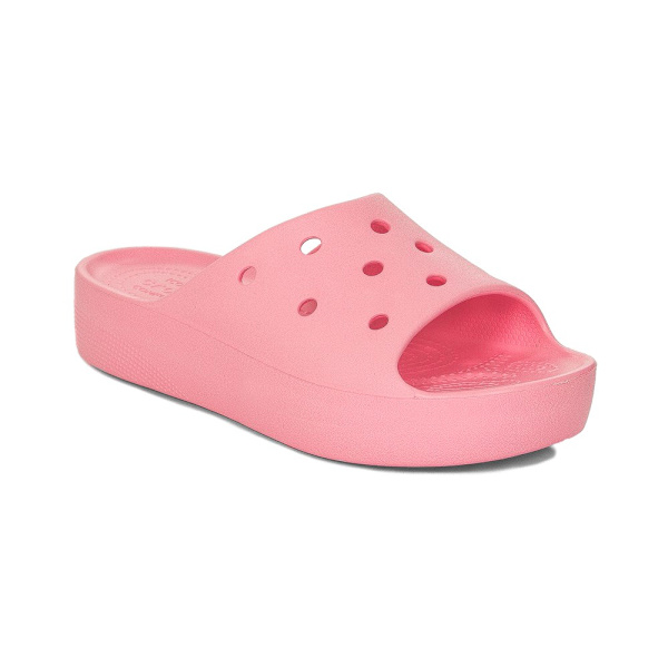 Tofflor Crocs Platform Slide Rosa 38