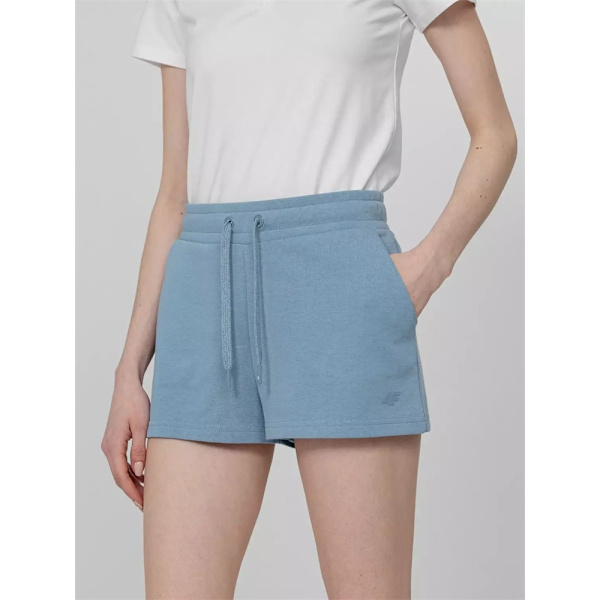 Housut 4F SS23TSHOF175DENIM Vaaleansiniset 162 - 165 cm/XS