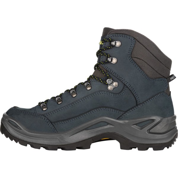 Sko Lowa Renegade Gtx Mid Sort,Flåde 43.5