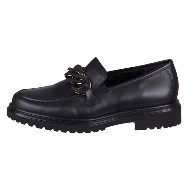 Mokkasiner Gabor 3255457 Sort 7 UK women