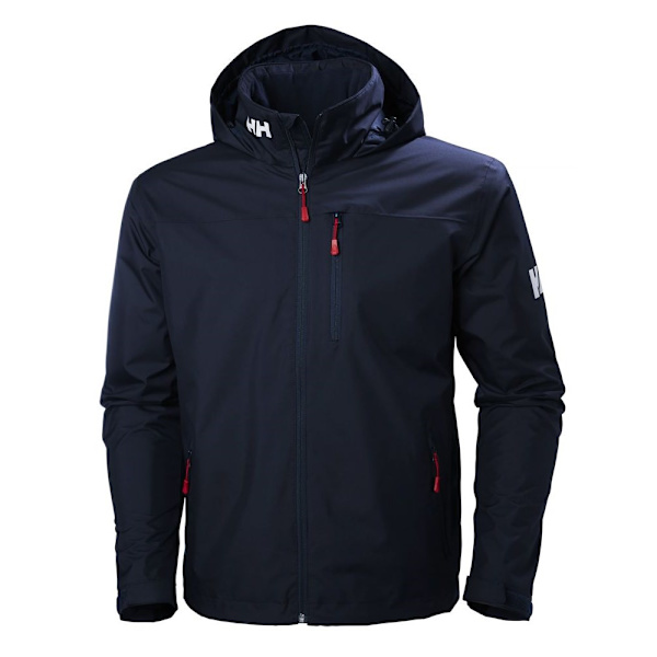 takki Helly Hansen Crew Hooded Midlayer Tummansininen 167 - 173 cm/S