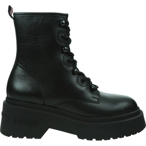 Støvletter Tommy Hilfiger Lace Up Sort 41