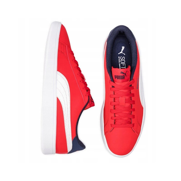 Lågskor Puma Smash V2 Buck High Risk Röda 36