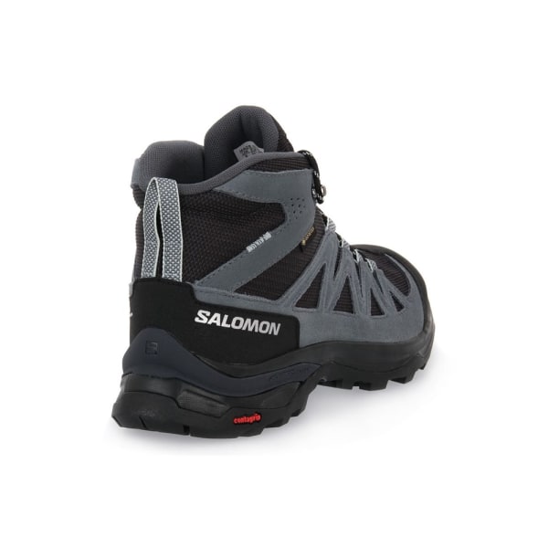 Sko Salomon X Ward Leather Mid Gtx W Sort,Grå 38 2/3