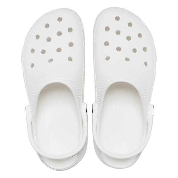 Träskor Crocs Classic Platform Clog Vit 40