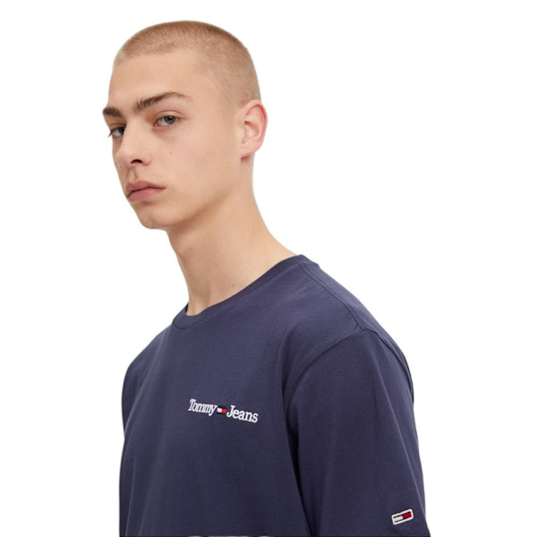 T-paidat Tommy Hilfiger DM0DM15790C87 Tummansininen 174 - 178 cm/M