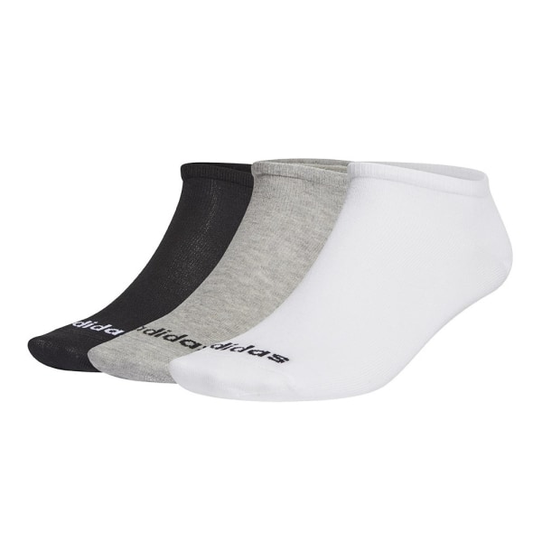 Sokker Adidas Low Cut 3PP Grå,Hvid,Sort S/34,00