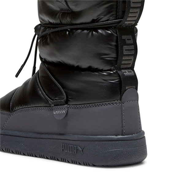 Lumisaappaat Puma Snowbae Wns Patent Mustat 37.5