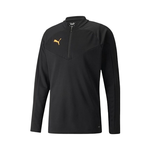 Sweatshirts Puma Individualfinal 14 Zip Svarta 176 - 181 cm/M