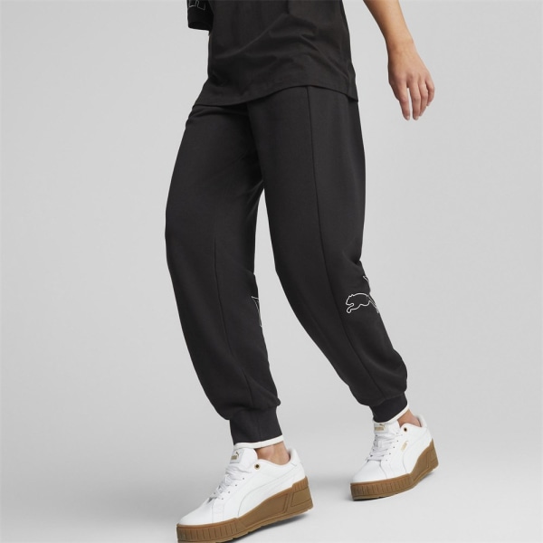 Byxor Puma Power Colorblock Svarta 182 - 187 cm/XL