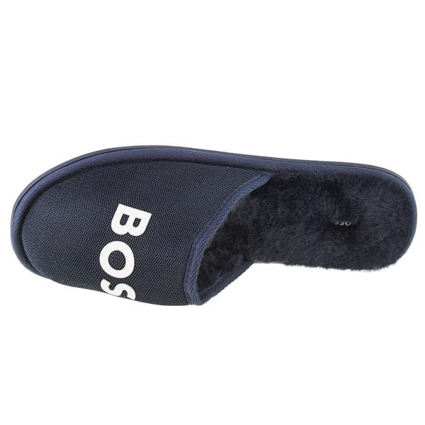 Hjemmesko BOSS Logo Slippers Sort 38