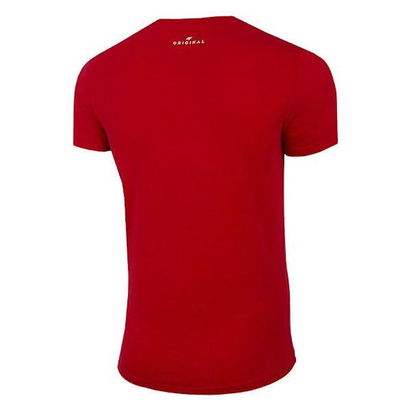 T-paidat 4F TSM019 Punainen 182 - 185 cm/XL