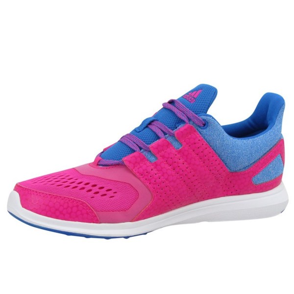 Lågskor Adidas Hyperfast 20 K Blå,Rosa 38