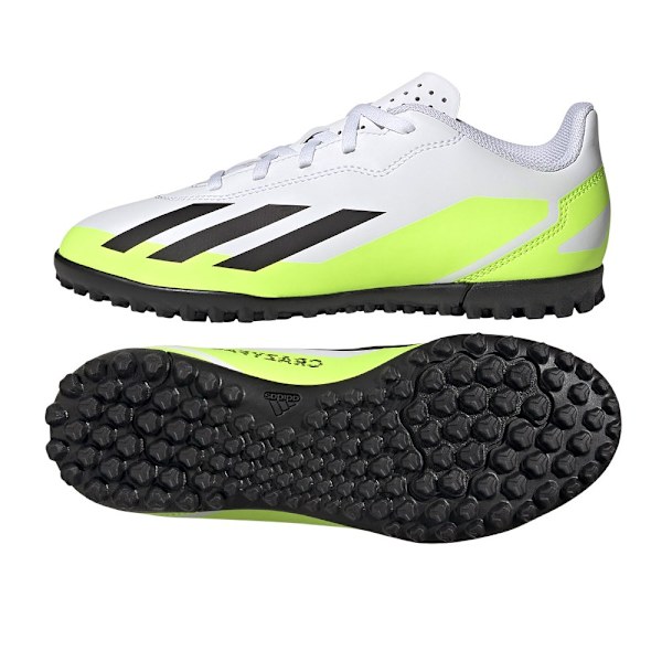 Lågskor Adidas X CRAZYFAST4 TF JR Vit 38
