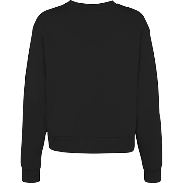 Puserot je Fleecet Fila Bansko Cropped Crew Mustat 158 - 162 cm/XS