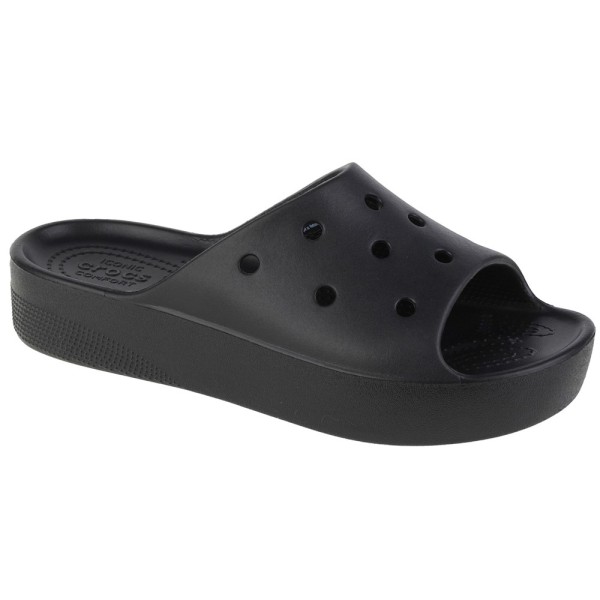 Tofflor Crocs Classic Platform Slide Svarta 37