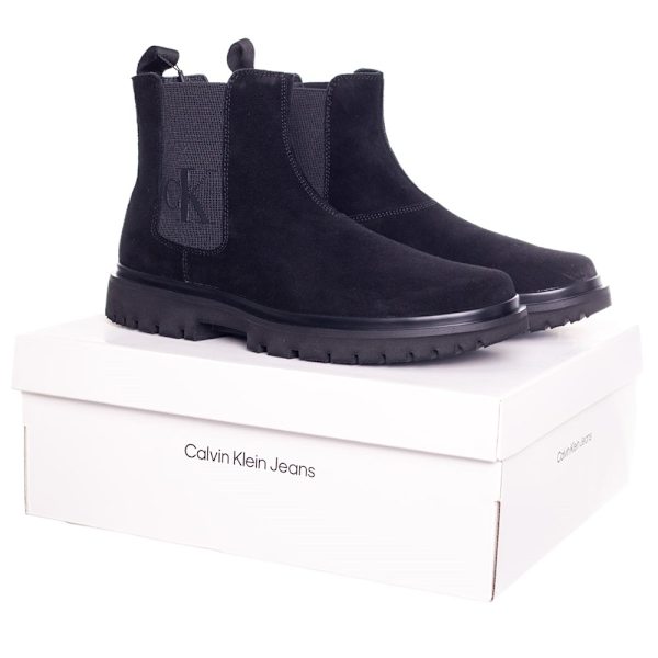 Chelsea stövlar Calvin Klein YM0YM00271BDS Svarta 41