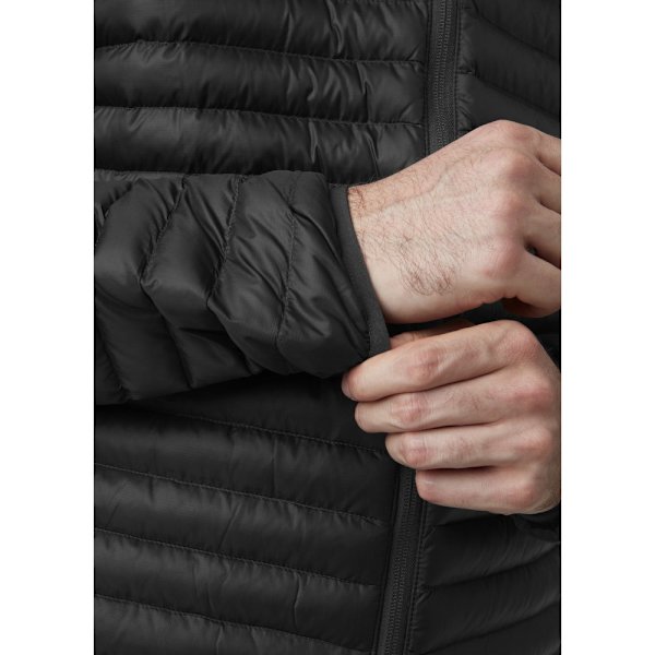 Jakker Helly Hansen Sirdal Hooded Insulator Jacket Sort 190 - 193 cm/XXL