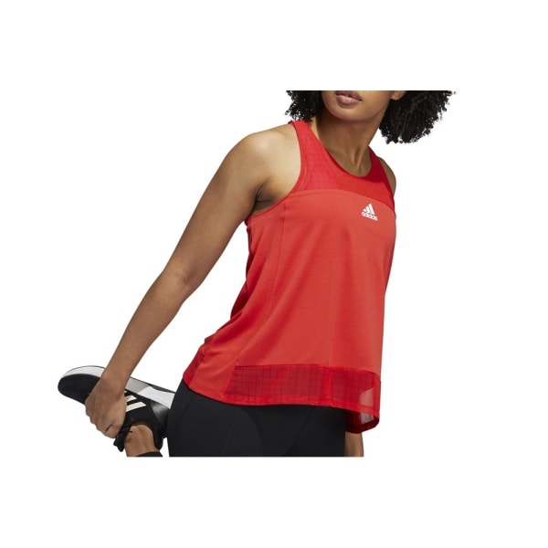 Shirts Adidas Training Heatrdy Mesh Tank Top Röda 158 - 163 cm/S