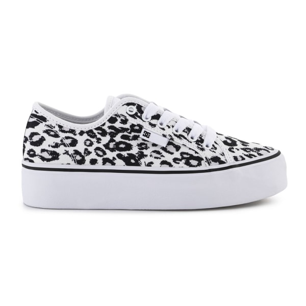 Lågskor DC Manual Platform Cheetah Print Vit,Svarta 37.5