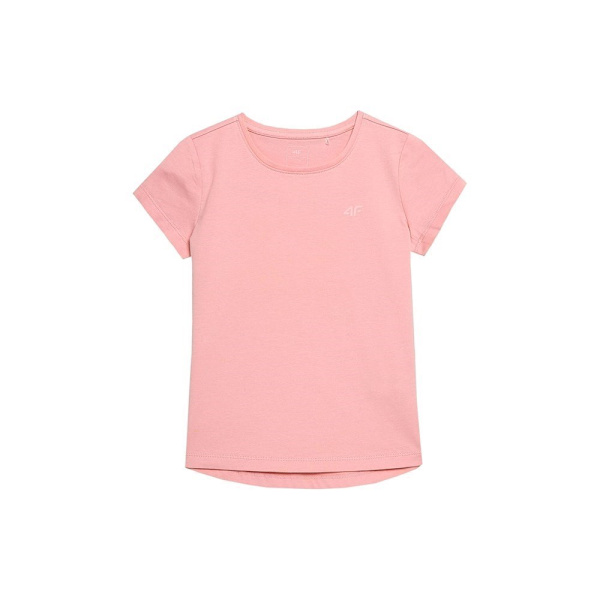 T-shirts 4F JTSD001 Pink 122 - 127 cm