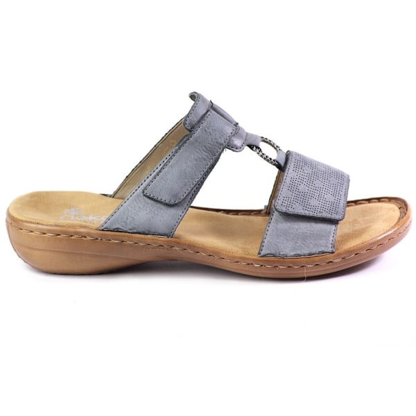 Tofflor Rieker 60885 Blå 39