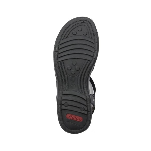 Sandaler Rieker 6458000 Sort 38