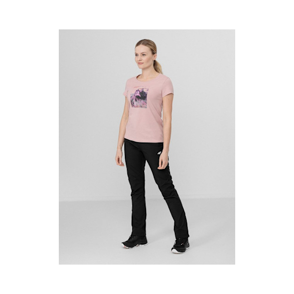 T-paidat 4F TSD060 Vaaleanpunaiset 168 - 171 cm/M