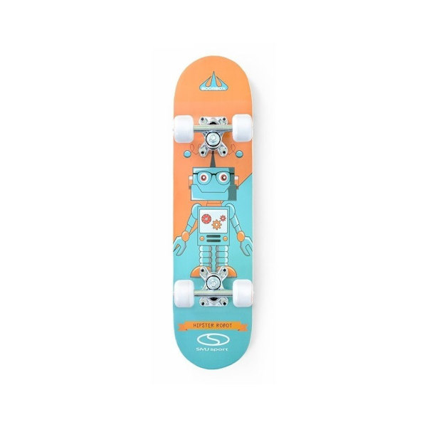 Skateboards SMJ Sport Robot Brun,Blå