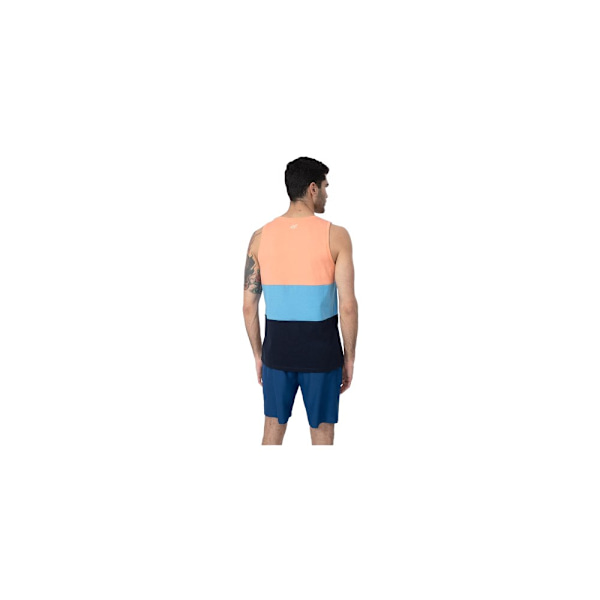 T-shirts 4F SS23TTSHM352OSOSIOWY Flåde,Sort,Orange 179 - 182 cm/L