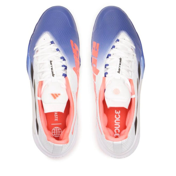 Puolikengät Adidas Barricade Tennis Vaaleansiniset,Valkoiset 44