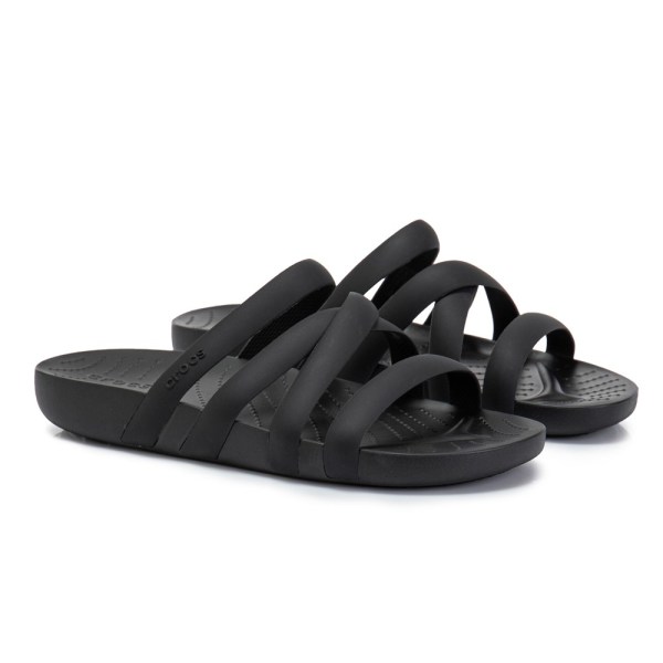 Tøffel Crocs Splash Strappy Sandal Sort 37