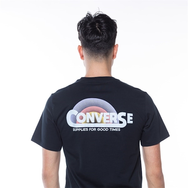 T-shirts Converse Classic Script Sort 178 - 182 cm/M